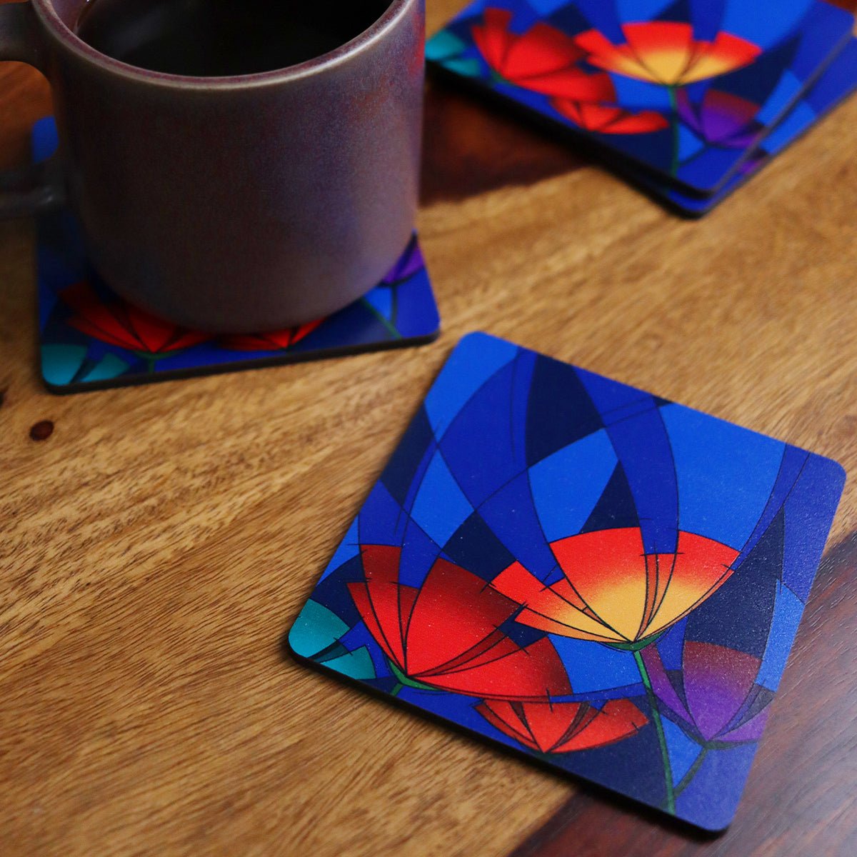 Bloom Coasters Set - Tohfa Shofa™