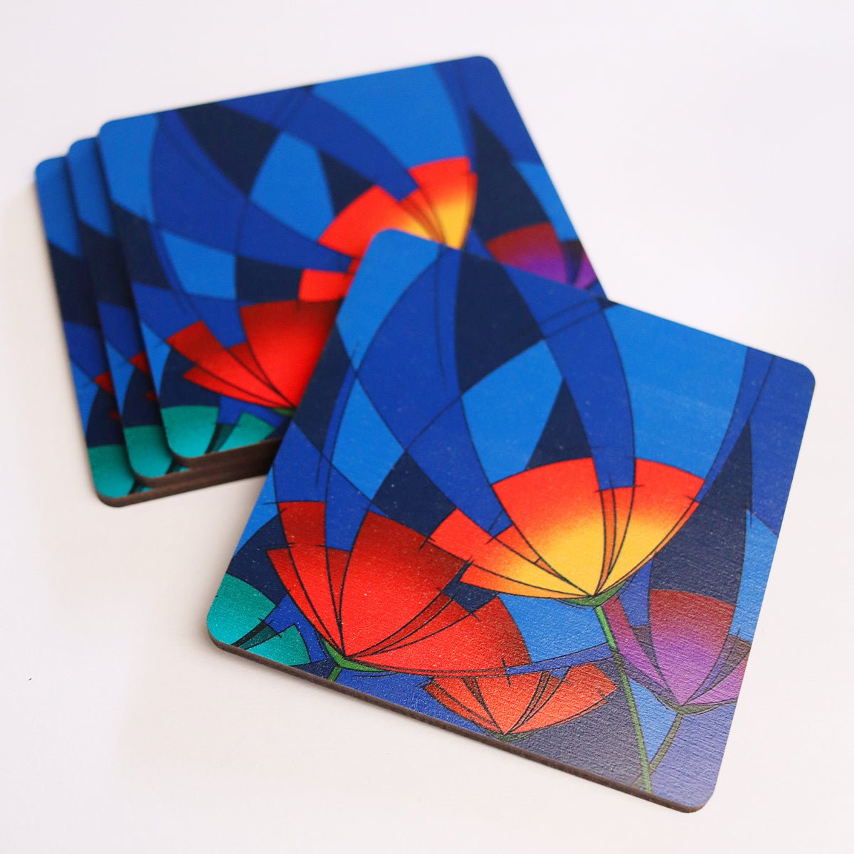 Bloom Coasters Set - Tohfa Shofa™