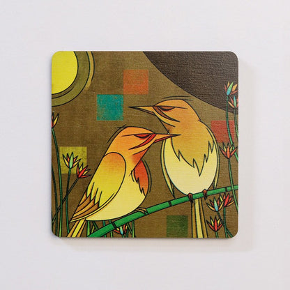 Fairy Wren Coasters Set - Tohfa Shofa™