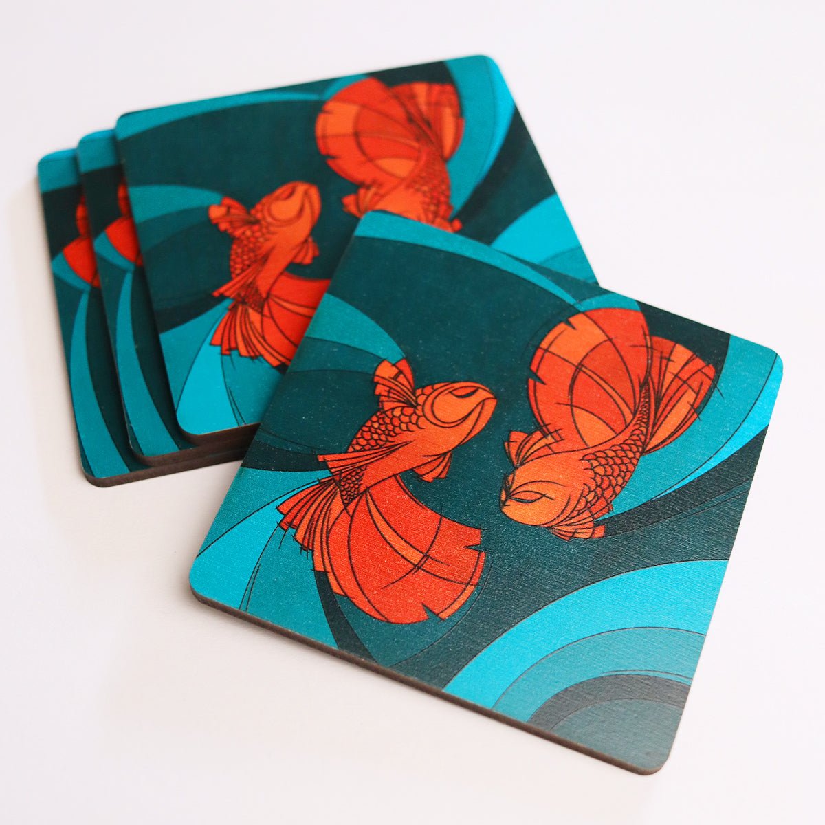 Flux Coasters Set - Tohfa Shofa™