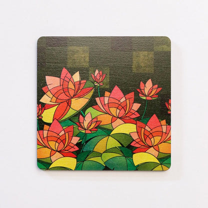 Lotus Coasters Set - Tohfa Shofa™