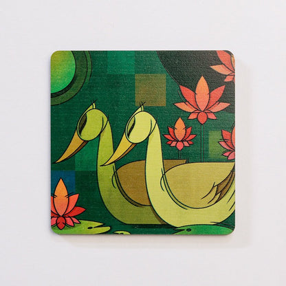 Swan Coasters Set - Tohfa Shofa™